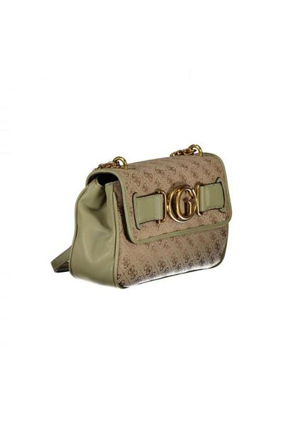 Guess Guess monogram latte green bag