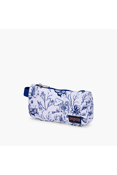 Jansport Printed Pencil Case with Zip Closure - Lifetime Warranty