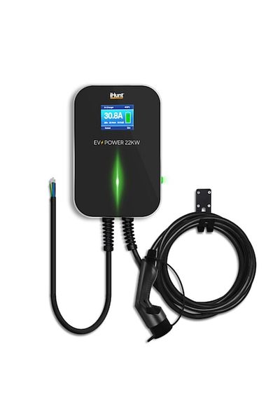 iHunt Stație de încărcare pentru mașini electrice EV Power 22KW, 380V/32A, Tip 2