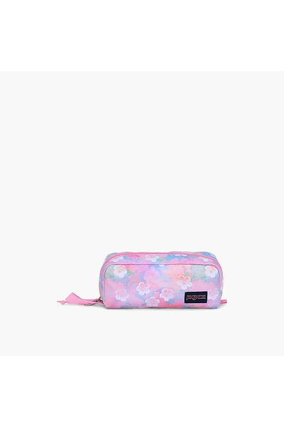Jansport Floral Print Pencil Pouch with Zip Closure