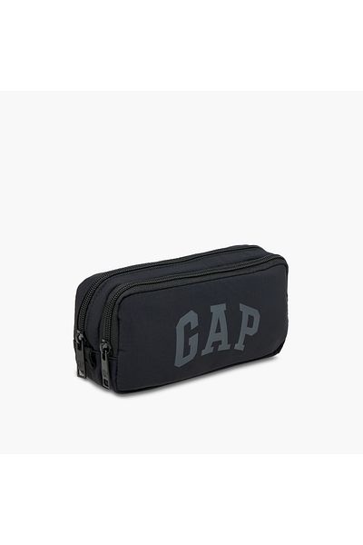 GAP Logo Print Pencil Pouch with Zip Closure