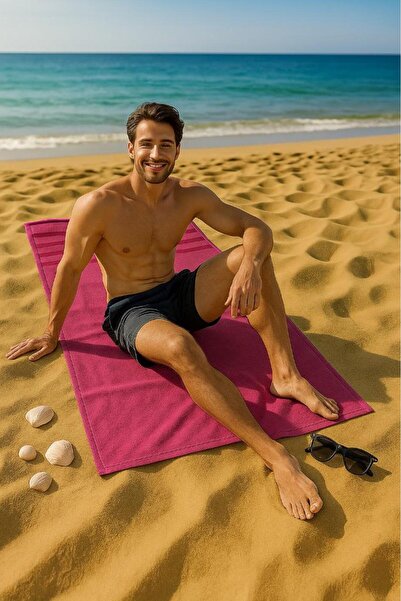 Miabella Home Beach Towel 100% Cotton Colorful Bath Towel Quick Dry Body Towel Peshtemal Beach Towel