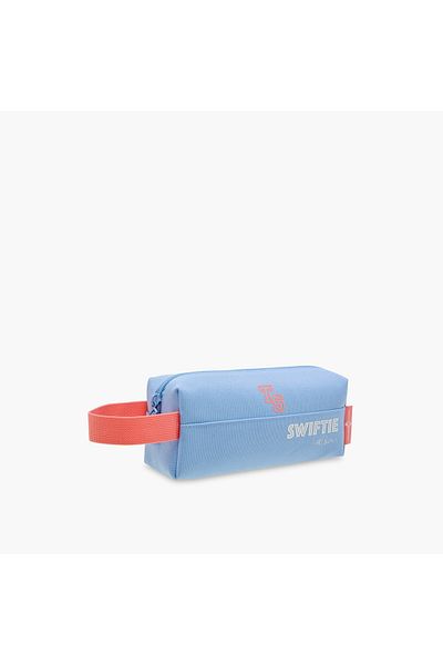 Celebrity Icons Taylor Swift Print Pencil Pouch with Zip Closure