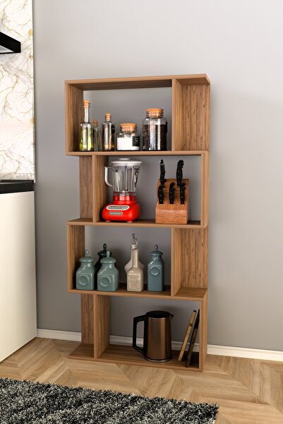 Remaks SCALA 4 RAFLI Mutfak Dolabı Mutfak Rafı Çok Amaçlı Dolap -MEŞE