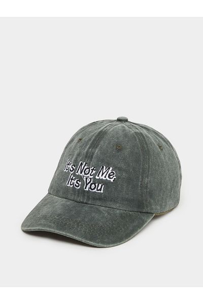 Styli Embroidered Slogan Baseball Cap