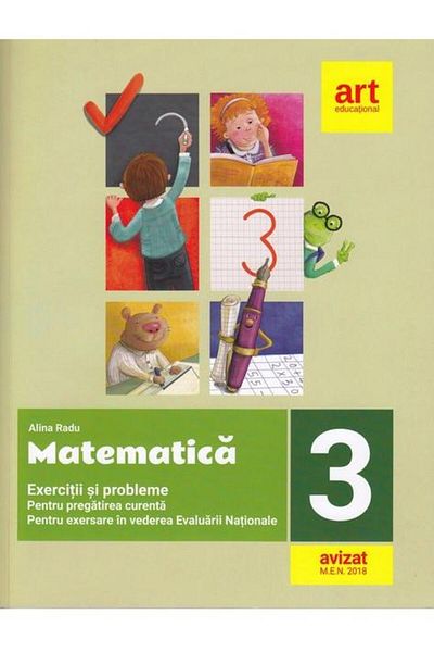 Editura Art Klett Exercitii si probleme de matematica. Clasa a III-a