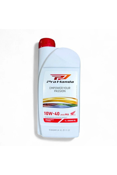 Honda 10W40 PROHONDA MOTOSİKLET YAĞI YARI SENTETİK 1L - HONDA SAĞLAM