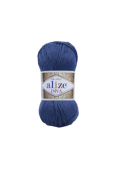 Alize 5 Pcs Diva - 353 - Mercerized Thin Thread Bikini Bustier Blouse Knitting Yarn Knitting Crop Models