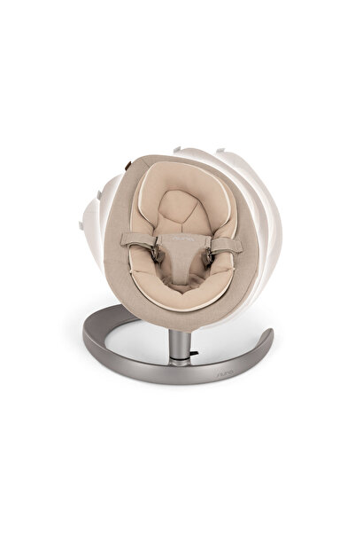 Nuna - Children's rocking chair, with toy bar included, LEAF Grow, Biscotti