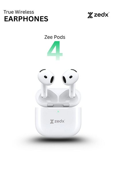 ZEDX Zeepods 4- Charging Box Standby Time: 90 Days