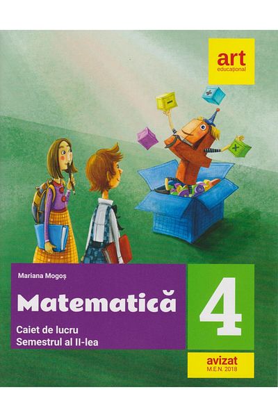 Editura Art Klett Matematica. Caiet de lucru pentru clasa a IV-a, se