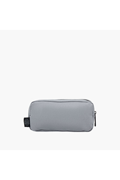 MUST Solid Pencil Pouch with Zip Closure