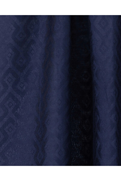 SCL Жіночий шарф з візерунком, темно-синій 10002401911005