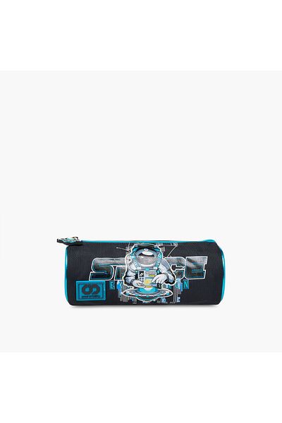 Sami Studio Space Explorer Print Pencil Case with Zip Closure