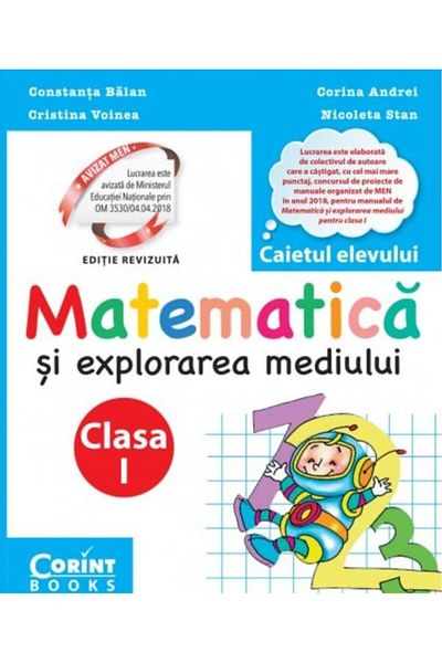 Editura Corint Matematica si explorarea mediului. Caietul elevulu
