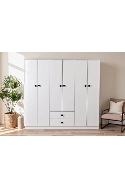 Vivense KİNG GARDIROP, 6 KAPAKLI