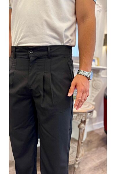 RUSHKA Dökümlü Pileli Erkek Pantolon