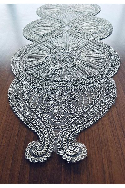 Cardea Home Collection Cordon Broderie Sufle Runner