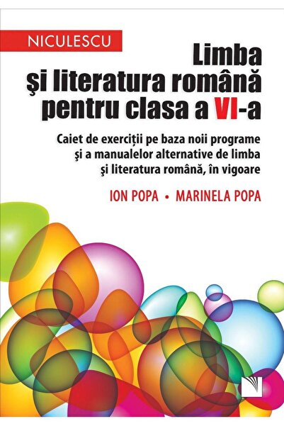 Editura Niculescu Limba si literatura romana pentru clasa a VI-a. Ca