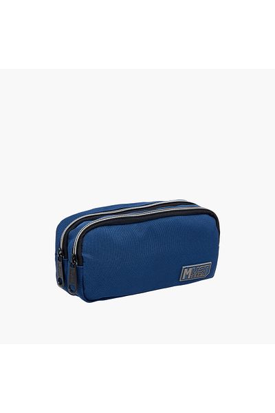 MUST Solid Pencil Pouch with Zip Closure