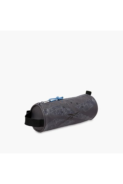 Reebok Stam Logo Print Pencil Pouch with Zip Closure