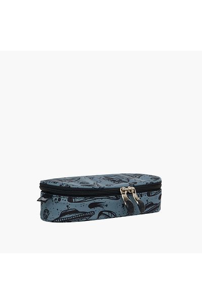 ST Right St.Right Space Print Pencil Case with Zip Closure