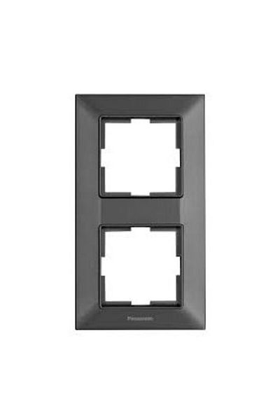 PANASONIC Vertical Frame 2 Posts Arkedia Slim Smoky
