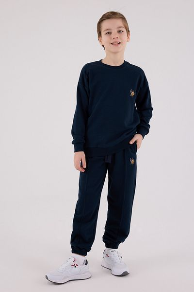 U.S. Polo Assn. Licensed Boys' Bottom Top 2 Piece Tracksuit Set