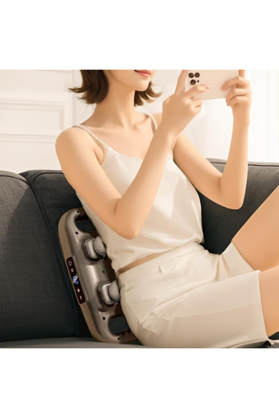 Fırsat7 Silent 4 Heads Massage Gun Ergonomic Deep Tissue Back and Neck Massage Gun Whole Body