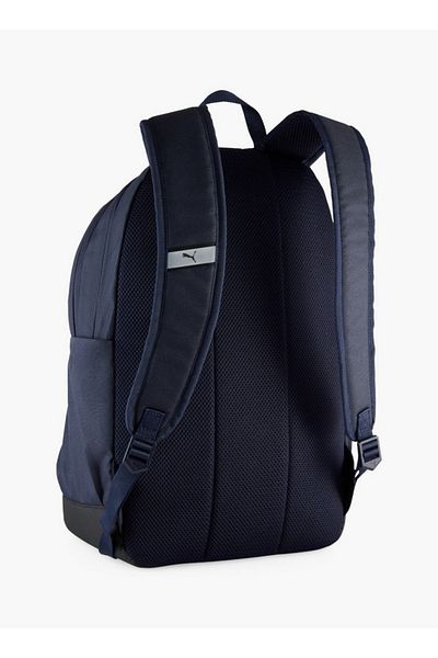 Puma Solid School Backpack with Adjustable Shoulder Straps and Zip Closure