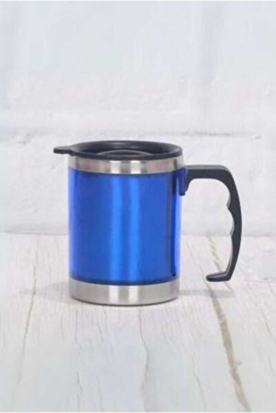 New Life Blue Colored 450 ml Stainless Steel Thermos – Compact and Durable, Ergonomic