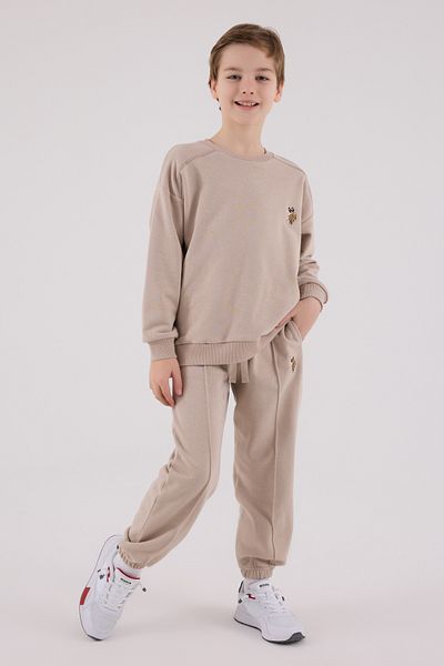 U.S. Polo Assn. Licensed Boys' Bottom Top 2 Piece Tracksuit Set