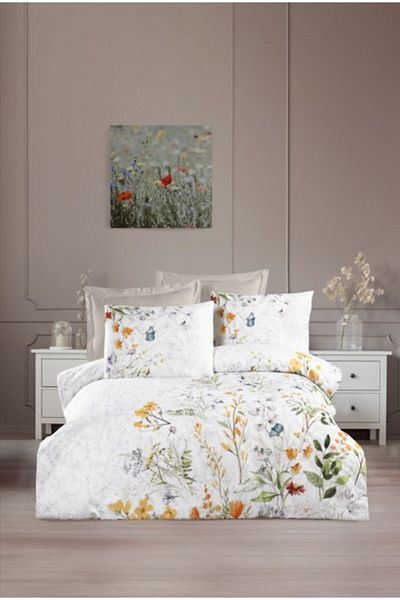 Altınbaşak Creaforce Fiora Marble Double Bedding Set
