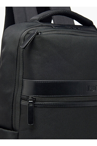 LBL by Shoexpress Men Solid Backpack with Adjustable Straps and Zip Closure - 10x31x43 cm