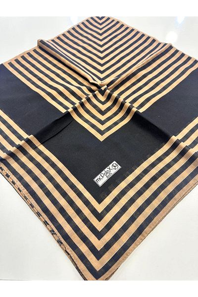 KB Bursa İpek Eșarfă Koton cusătură 100x100 cm