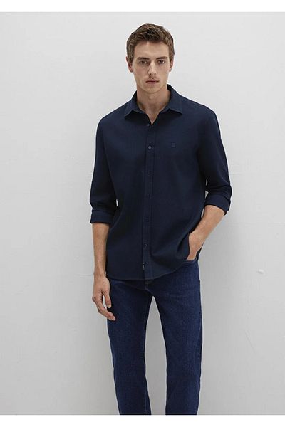 Mavi Ανδρικό πουκάμισο Navy Blue M0211656-80872