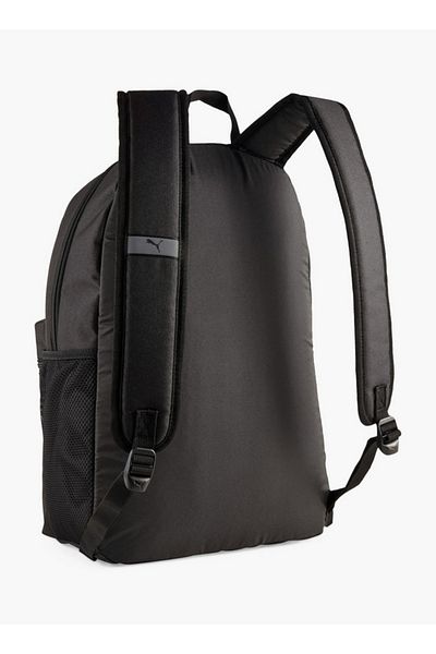 Puma Logo Print School Backpack with Adjustable Shoulder Straps and Zip Closure