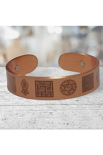 AYDESİA سوار مزدوج من النحاس المغناطيسي النقي بنسبة 100%