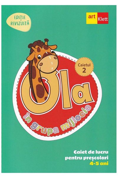 Editura Art Klett OLA in grupa mijlocie. Caiet de lucru pentru presc