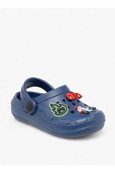 LBL by Shoexpress Boys Race Accents Clogs with Elasticated Strap
