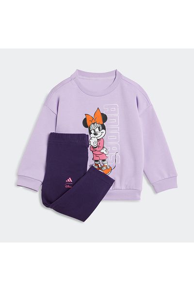 adidas Disney Minnie Mouse Baby Purple Tracksuit Set (Jl9173)