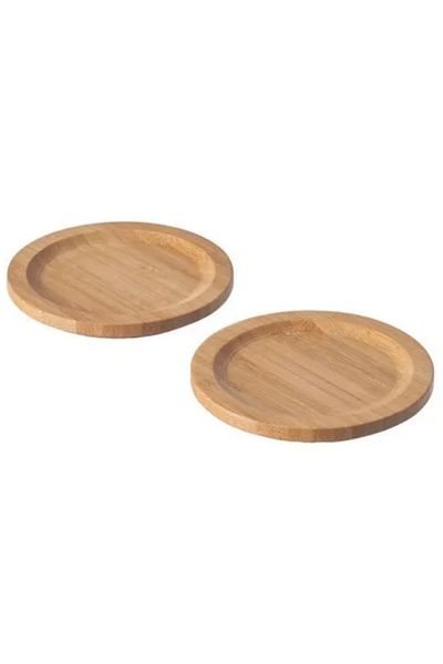 IKEA Coaster, Bamboo, 9 Cm, 2 Pcs
