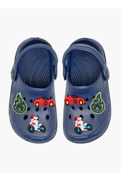 LBL by Shoexpress Boys Race Accents Clogs with Elasticated Strap