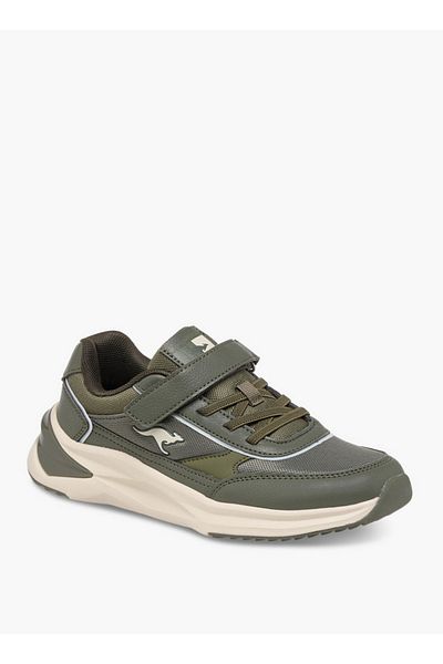 Kangaroos Boys' Panelled Sports Shoes with Hook and Loop Closure