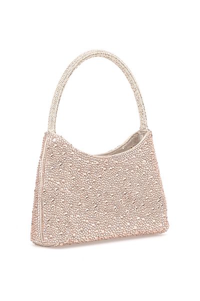VAROL ÇANTA Varol 915R Women's Royal Evening Dress Bag Powder