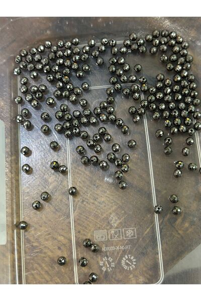 Gönülden Tasarım 30 GR MINIMUM 250 BUC. Mărgele din plastic de cristal afumat