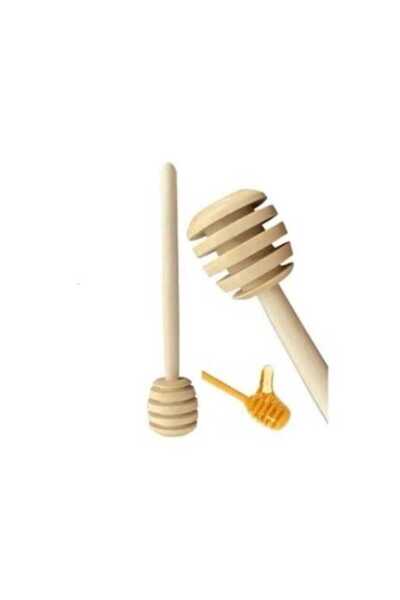 KIZILELMADA Wooden Honey Spoon Set of 2 – Suitable for Honey, Jam, Molasses
