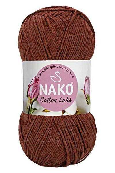 NAKO Cotton Luxury 97556 Red Brown