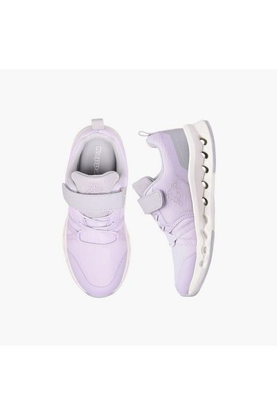 Kappa Girls' Logo Detail Sports Shoes with Hook and Loop Closure