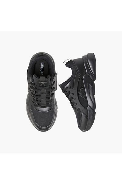 Kappa Boys' Logo Detail Sports Shoes with Lace-Up Closure